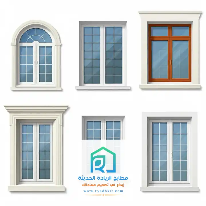 تصاميم شبابيك المنيوم في الرياض