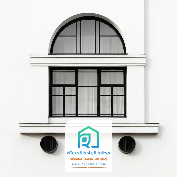 شباك المنيوم اسود الرياض