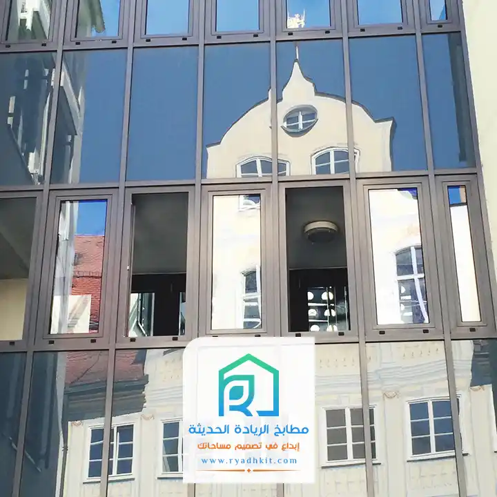 المنيوم شبابيك في الرياض حي الغدير