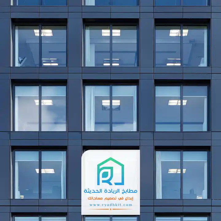 المنيوم شبابيك دبل جلاس قطاع خاص