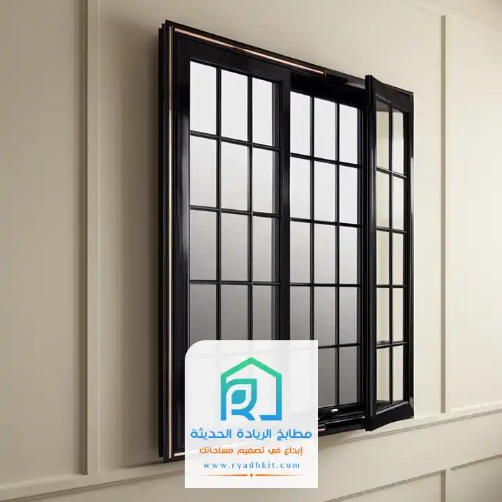 تفصيل شبابيك المنيوم في حي العارض - شمال الرياض