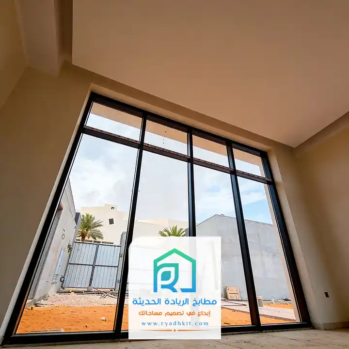 شبابيك المنيوم واجهات مباني في الرياض