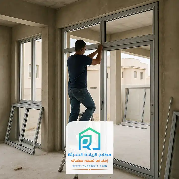 فني المنيوم شبابيك بالرياض