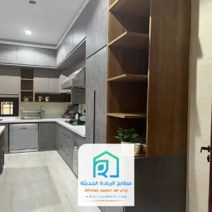 مطابخ المنيوم مع خشبي بالرياض